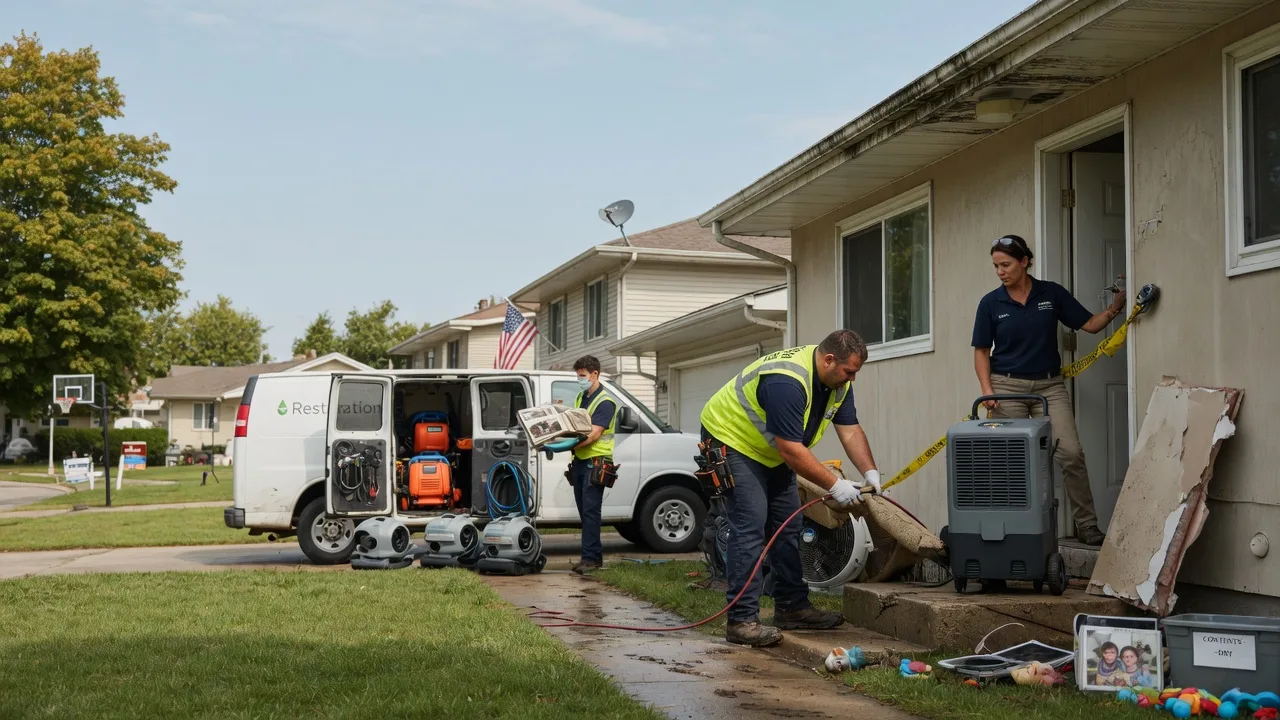 Water Damage Restoration in Godley, TX near me